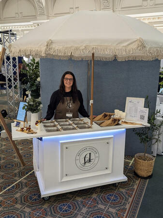 Grazing Bar cart for antipasto charcuterie